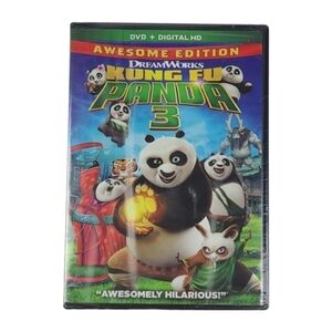 Kung Fu Panda 3 DVD + Digital HD Animated Comedy Movie